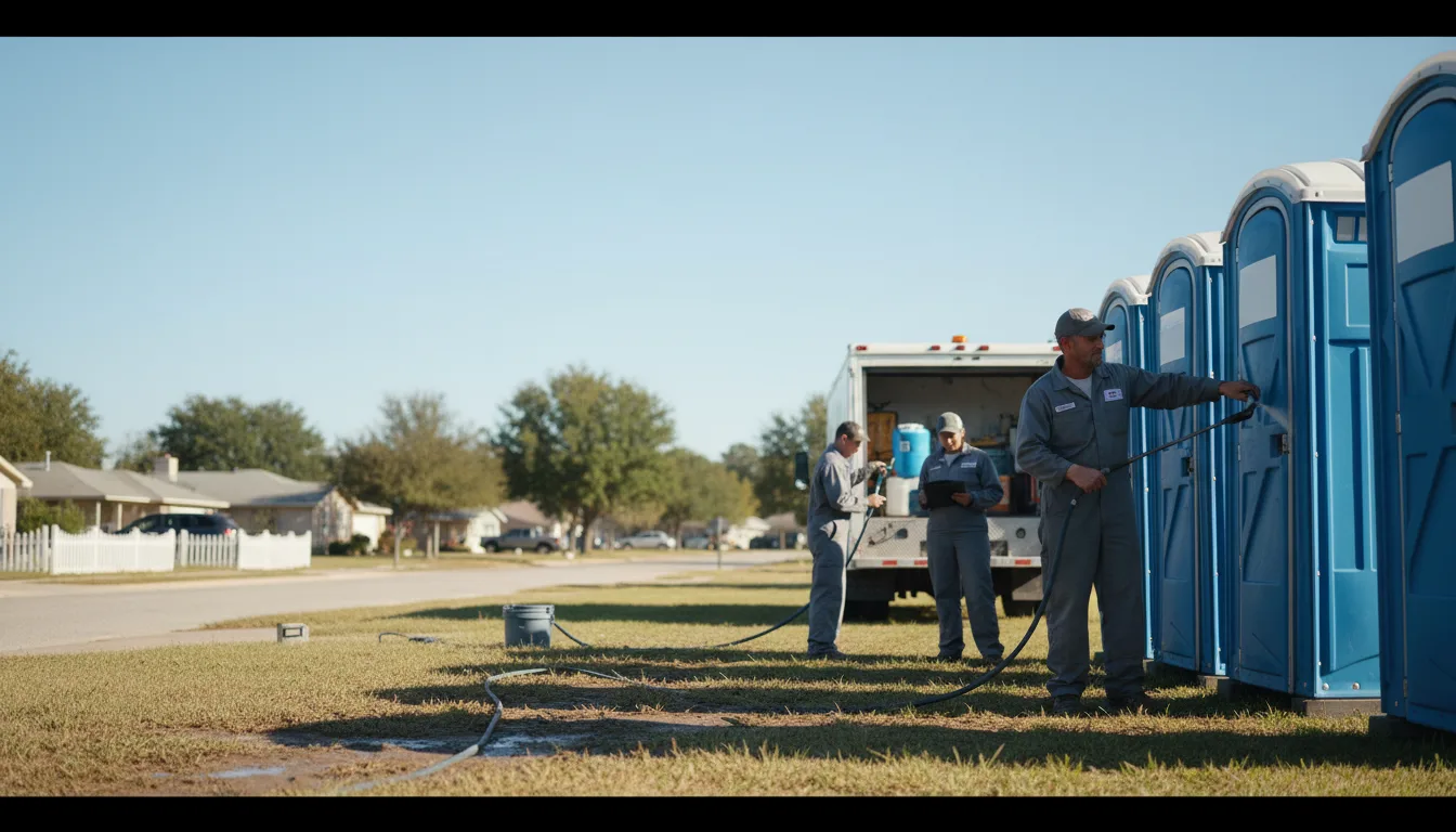 Long-Term Portable Toilet Rental in Ringle, WI near me